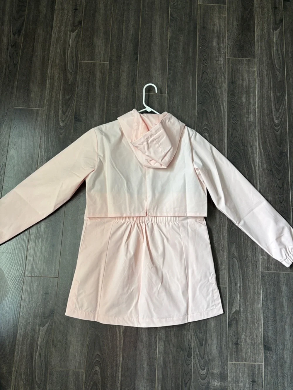 Weatherproof Light Pink Hooded Utility Jacket